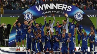 See Lovely Pictures from UEFA SuperCup Final As Chelsea Crowned Champions