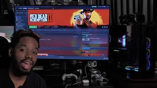 2020 LG CX 48" 4K OLED PC Gameplay Red Dead Redemption 2