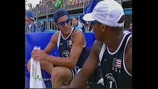 #Beachvolleyball Olympic Games. 2000 Sydney.  Men.  Final.