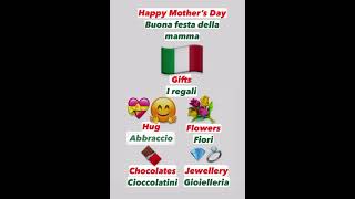 Mothers Day Gifts. Learn Italian