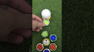 Golf ball marker that works perfectly.  #golfaccessories  #golf #golfer #ballmarker #arttodogolf