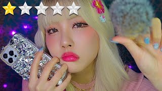 ASMR｜最悪なギャル店員のメイクサロンロールプレイ💄(地声)