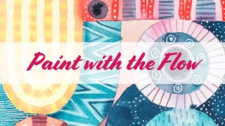 Intuitive Painting | Paint Abstract Watercolour Patterns with me!