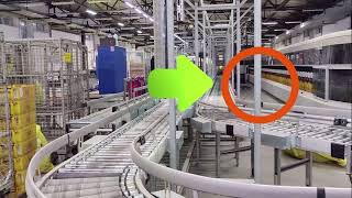 Trasing Conveyors - CAT in the Sorter!