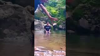 Airnya Bening Banget Guys Curug Lembah Tepus #shorts #shortsvideo #inottheexplorer #kurniawaninot