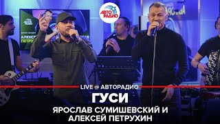 Ярослав Сумишевский и Алексей Петрухин - Гуси (LIVE @ Авторадио)