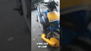 Honda click 125 na clamp #clampingoperation