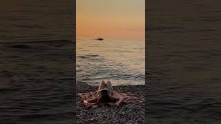 SOLO ASMR CAMPING🏕 LONELY YOUNG GIRL 🥰 #camping #asmr #SEA