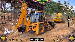 JCB Excavator - Snow Games - Android Gameplay