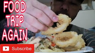 SQUIDS CALAMARI AND GINISANG TOGUE WITH RICE MUKBANG