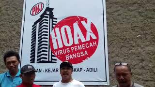 Panit 1Binmas Polsek Kalideres Kampanye Anti Hoax