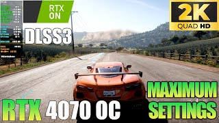 Forza Horizon 5  | RTX 4070 | 2K Ultra Settings / RTX ON / RT Ultra / DLSS3