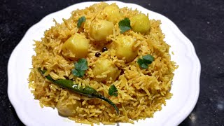 Tahari | Aloo Ki Tahari | Recipe by Food Ville