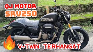 QJ Motor SRV250 - Review & test ride : horsepower tinggi, build quality melepasi jangkaan