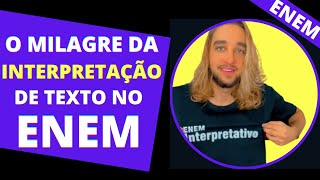 COMO ACERTAR questões SEM LER OS TEXTOS E SEM SABER TEORIAS I ENEM INTERPRETATIVO