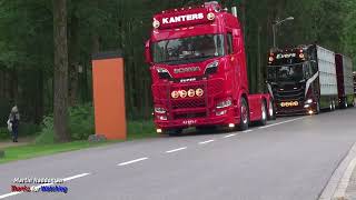 SUPERDIK 2024 TRUCKMETING arival  bij papendal netherlands