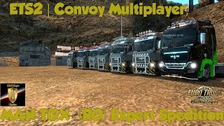 ETS2 | Convoy Multiplayer, MAN TGX 750 HP  [RO] Expert Spedition