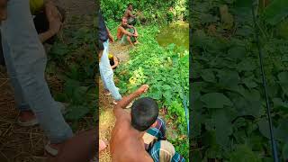 বড়শি দিয়ে মাছ ধরা #shorts #fishing #shortvideo