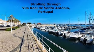 Stroll through Vila Real de Santo António, Portugal