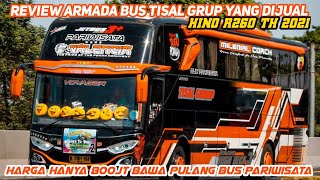 DIJUAL BUS HINO R260 TH 2021 HANYA 800JTAN BAWA PULANG BUS