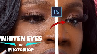 How to whiten eyes in photoshop tutorial [ the best method]