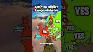 Palestine Exists? (2024) || #alleyesonrafah #palestine #mapa #geography #education #europe #shorts