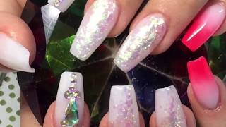 Uñas Con Flakes Encapsuladas