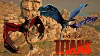 Path of Dragons! Reworked Dracoviper Mod PVP  -Path of Titans Gameplay-