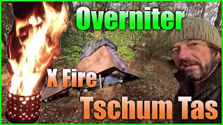 24 h Overnighter im Wald🔥♦️Gear Check ♦️🔥Messer, Tarp, Hobo, Schlafsack👽