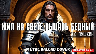 Жил на свете рыцарь бедный (А.С. Пушкин ) (создано нейросетью) - Metal Ballad