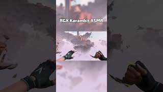 RGX Karambit ASMR Showdown in Valorant