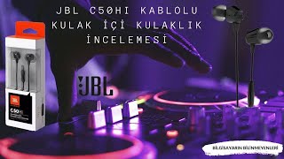 Bim'de Satılan JBL C50HI Kablolu Kulak İçi Kulaklık İncelemesi