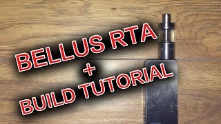 Youde/UD Bellus RTA | Review + Single Coil Build Tutorial