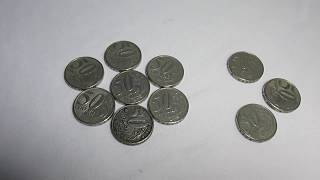 50 centavos; ímã não pega: 1998, 2000 e 2001. São verdadeiras.