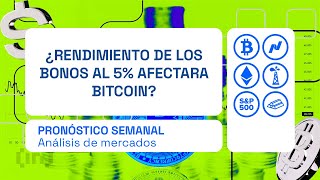 Rendimiento de los Bonos del Tesoro suben al 5%, afectara Bitcoin 📈 Análisis técnico de mercados