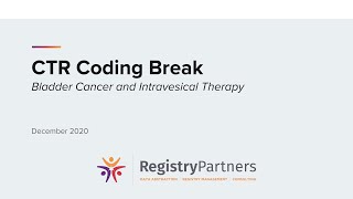 Bladder Cancer & Intravesical Therapy - CTR Coding Break (December 2020)