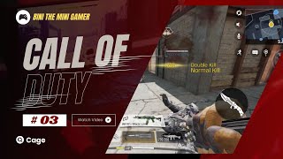 One hit Knife Kill | Call Of Duty: Mobile - Multiplayer #03 Cage