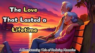 The Timeless Love of the Old Couple and Their Bench by the Lake | learn english through story