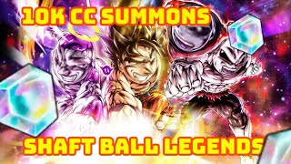 10K CC SUMMONS FOR LF GOKU AND FRIEZA SHAFT- Dragon ball Legends