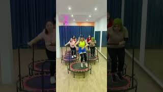 let's go trampoline dance fitness indonesia #coachmamina #trampolinedancefitness