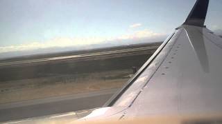 United Airlines 737-800 - Final Approach and Landing at Denver Int'l