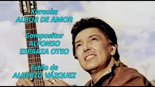 Mi Karaoke - Albur De Amor - Alberto Vázquez