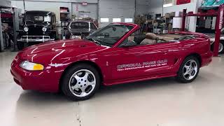 1994 SVT Cobra Mustang Indy 500 Pace Car Convertible #378/1000