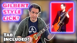 Easy Guitar Shredding Lesson with Tab - Paul Gilbert Style Lick