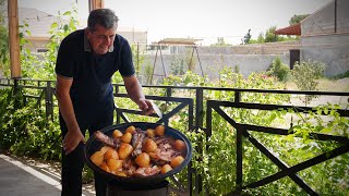 Cook Juicy WHOLE LAMB LEG With Wildlife Chef! Homemade Recipe