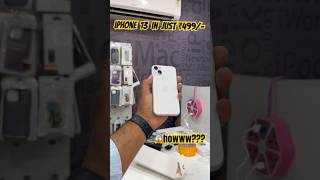 iPhone 13 sirf ₹500/- me🤯😱 kaise bnaye?? #viral #shortvideos #iphone #hriphonehub