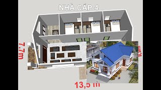 Nhà Cấp 4 Mặt Tiền 7,7M 3 Phòng Ngủ