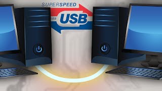 Соединение двух ПК через USB (или как 1 апрельское видео пошло не по плану)