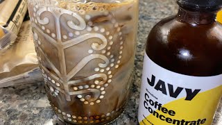 #JAVY MICRODOSE COFFEE CONCENTRATE REVIEW | ICED COFFEE