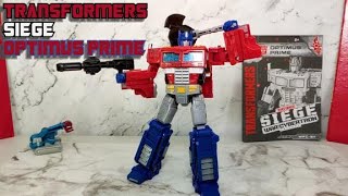 Оптимус Прайм/Optimus Prime, трансформер, обзор фигурки, серии Siege.